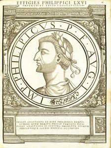 アイザック、東と西のローマ皇帝から古代コインの最も真実な画像から、ルドルフヴィッセンバッハによって彫刻、アンドレアスゲスナー、チューリッヒによって印刷1 作： Hans Rudolf Manuel Deutsch